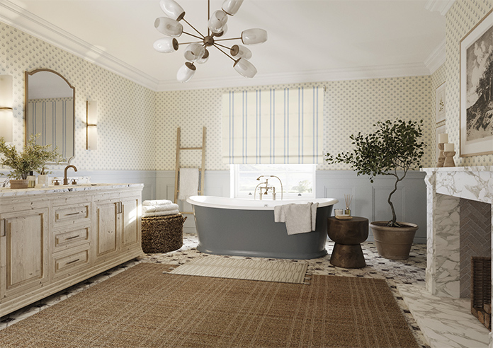 Adelaide, Winnies Stripe Peters - Roman Blind - Image 6